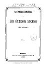 La prensa española y los últimos sucesos del Uruguay