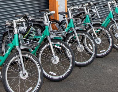 We and Beryl are marking two successful years so far for our bike and e-bike share scheme in Borehamwood