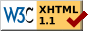 Valid XHTML 5!