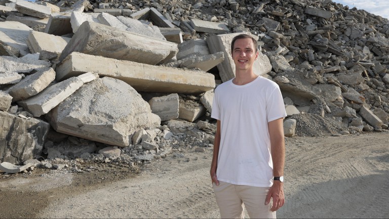 Maxence Grangeot is PhD student at EPFL. © EPFL/Alain Herzog - CC-BY-SA 4.0