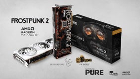 Win a Sapphire Pure AMD Radeon™ RX 7700 XT Frostpunk 2 Edition!