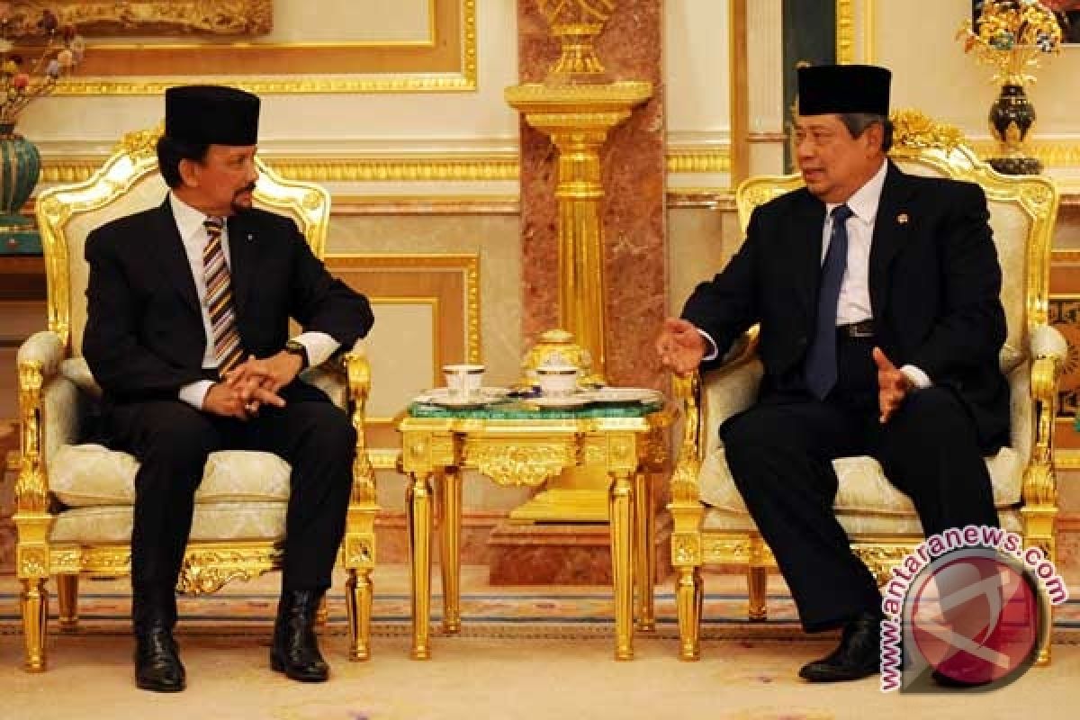 President Yudhoyono leaves Brunei for Tanjung Pinang 