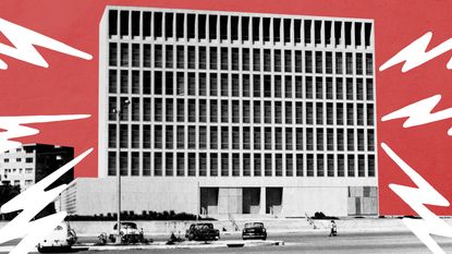 The US Embassy in Havana.