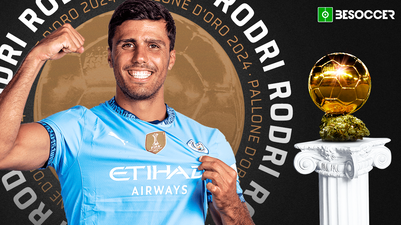 Rodri, vincitore del Pallone d’Oro 2024