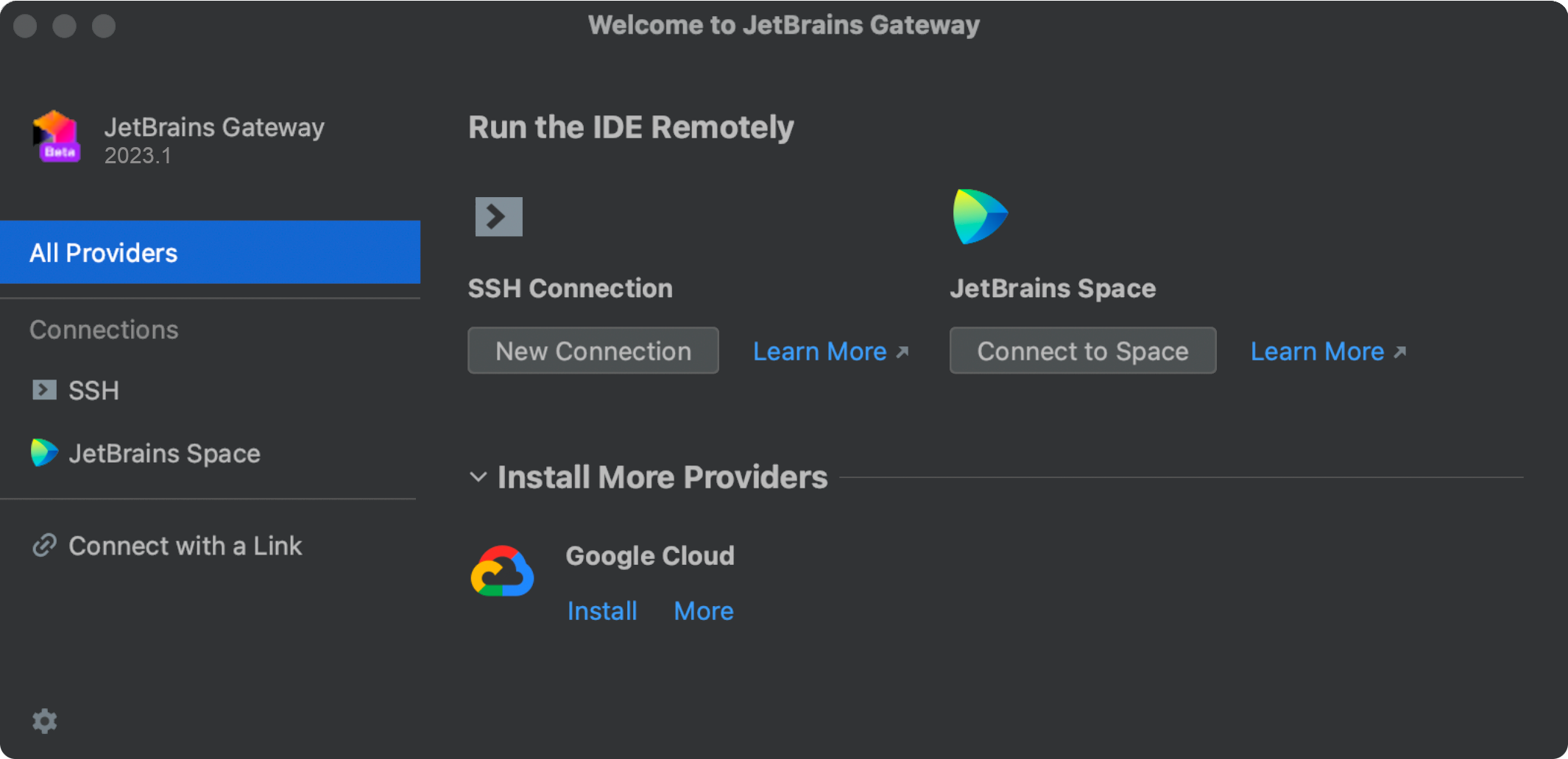 Connect to Cloud Workstations