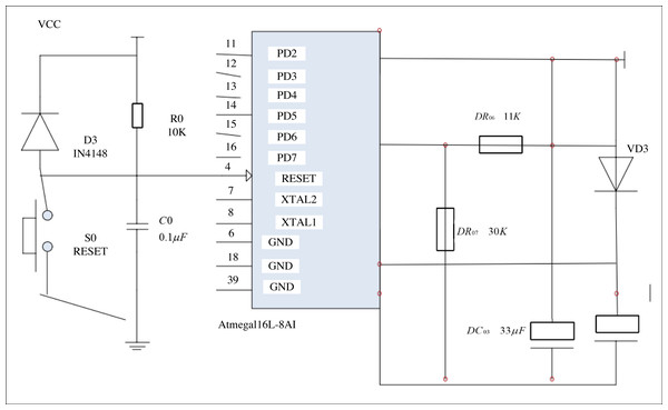 Internal structure diagram of sensor.