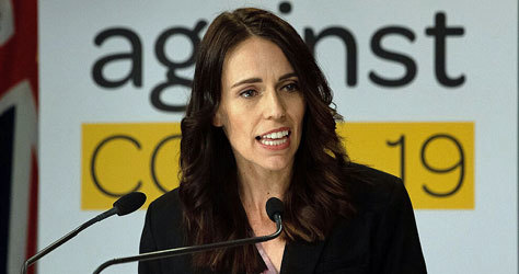 Jacinda Ardern, primera ministra de Nueva Zelanda.