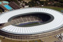 Olympiastadion Berlin Aerial