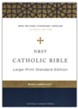 NRSV Catholic Bible, Large Print, Comfort Print, Leathersoft, Brown