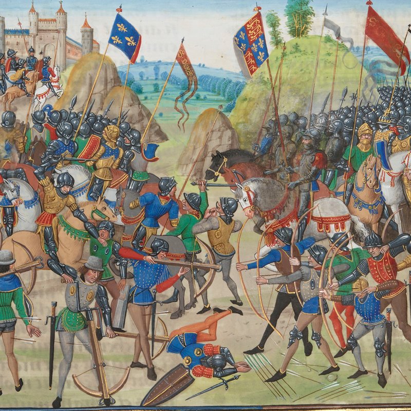 Batalla de Crécy (1346)