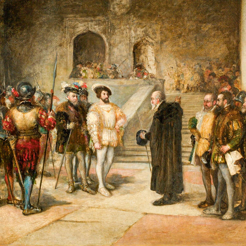 La pena de Francisco I: cuando el emperador Carlos V puso en prisión al rey francés