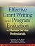 Effective Grant Writing and Program Evaluation for Human Service Professionals