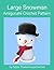 Large Snowman Amigurumi Crochet Pattern by Sayjai Thawornsupacharoen