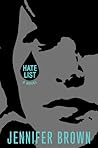 Hate List by Jennifer  Brown