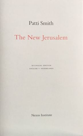 The New Jerusalem by Patti Smith