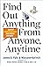 Find Out Anything From Anyone, Anytime by James O. Pyle