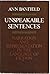 Unspeakable sentences: Narration and representation in the language of fiction