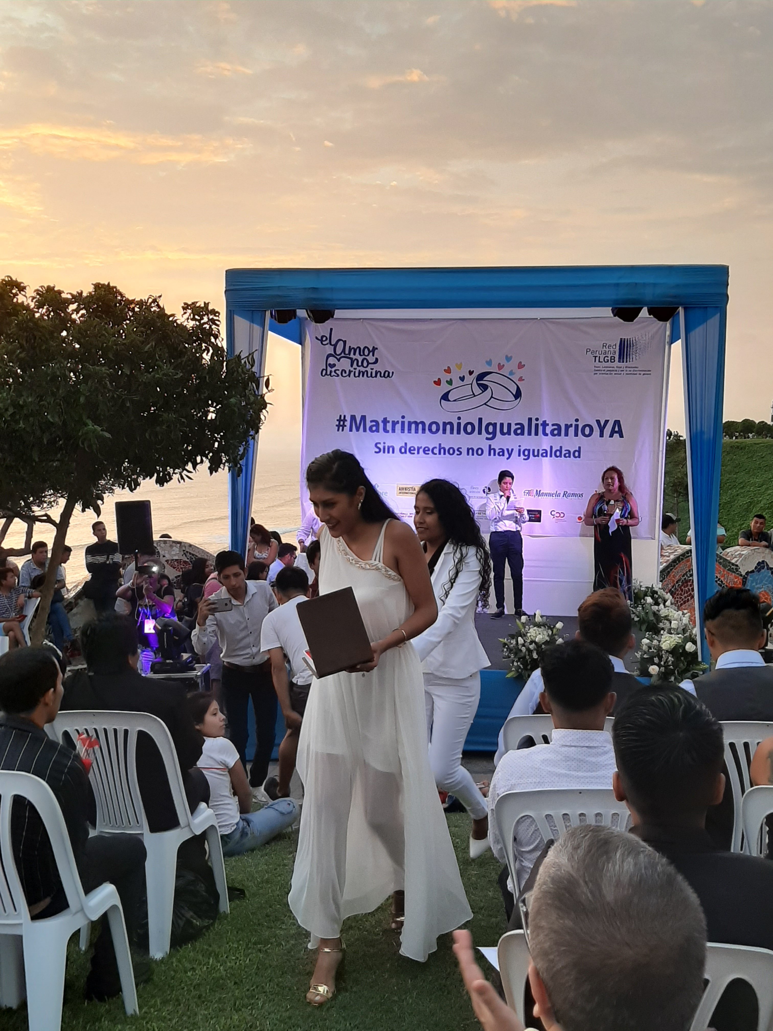 Matrimonios LGBT en el Parque del Amor