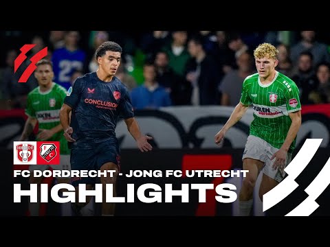 FC Dordrecht - Jong FC Utrecht | HIGHLIGHTS