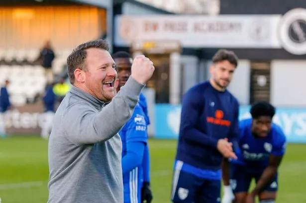 Woking manager Darren Sarll.
Image credit: Phil Fiddes