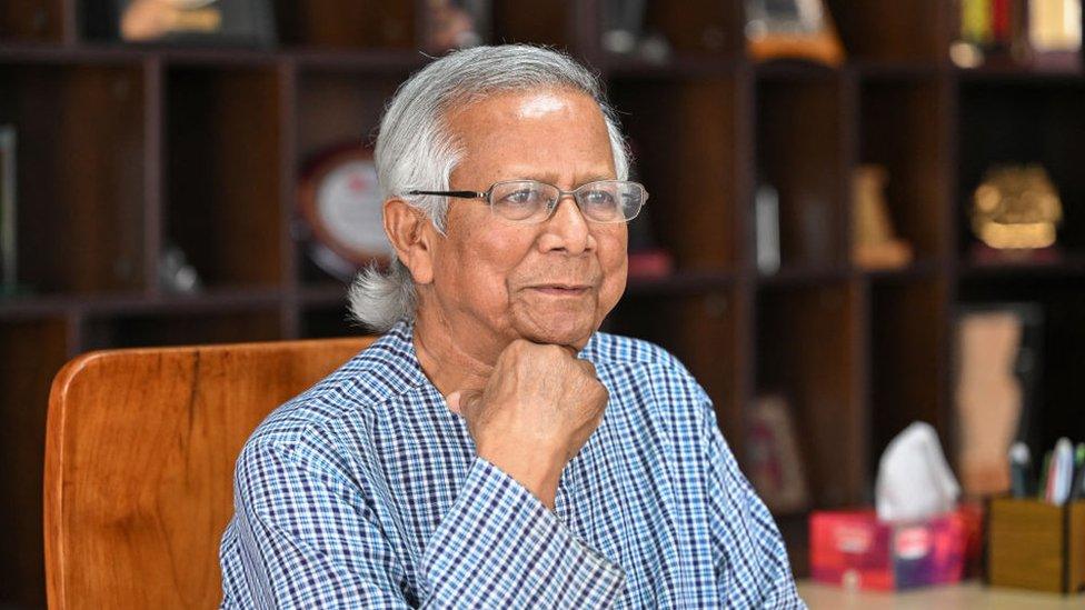 Nobel peace laureate Muhammad Yunus