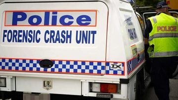 A three-year-old passenger has been killed in a crash in Rosedale, Queensland.