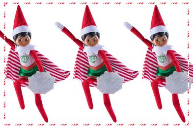 9PR: The Elf on the Shelf Claus Couture Superhero Girl