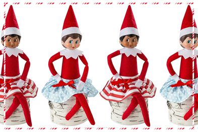 9PR: The Elf on the Shelf Twirling in The Snow Skirts