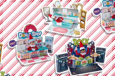 9PR: The Elf on the Shelf Insta-Moment Pop-Ups 3-Backdrop Set