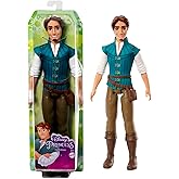 Mattel Disney Princess Toys, Flynn Rider Fashion Doll in Signature Outfit Inspired by the Disney Movie Tangled, Posable Chara