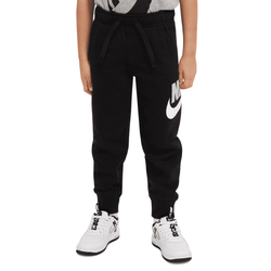 Boys' Preschool - Nike Club HBR Joggers - Black/Light Smoke Grey/White