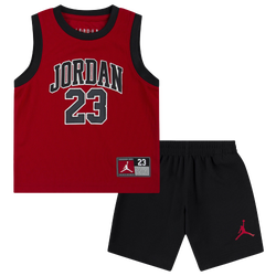 Boys' Toddler - Jordan 23 Jersey Set - Black/Red