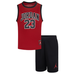 Boys' Preschool - Jordan 23 Jersey Set - Red/Black