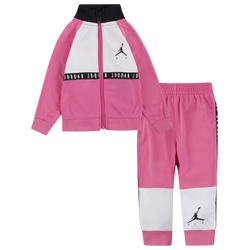 Boys' Infant - Jordan Jumpman Air Blocked Tricot - White/Pinksicle