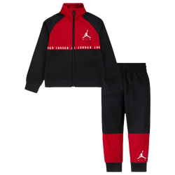 Boys' Toddler - Jordan Jumpman Air Blocked Tricot Set - Black/White