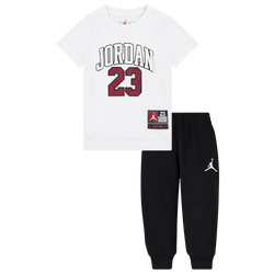 Boys' Toddler - Jordan Jersey Pack T-Shirt Set - Black/White