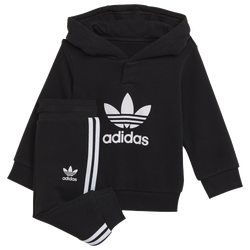 Boys' Toddler - adidas Originals Adicolor Hoodie Set - Black/White