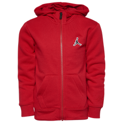 Boys' Preschool - Jordan Essentials Full-Zip Hoodie - Gym Red