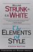 The Elements of Style by William Strunk Jr.