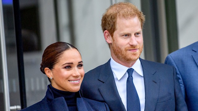 Meghan, Duchess of Sussex and Prince Harry, Duke of Sussex visit One World Observatory at One World Observatory on September 23, 2021