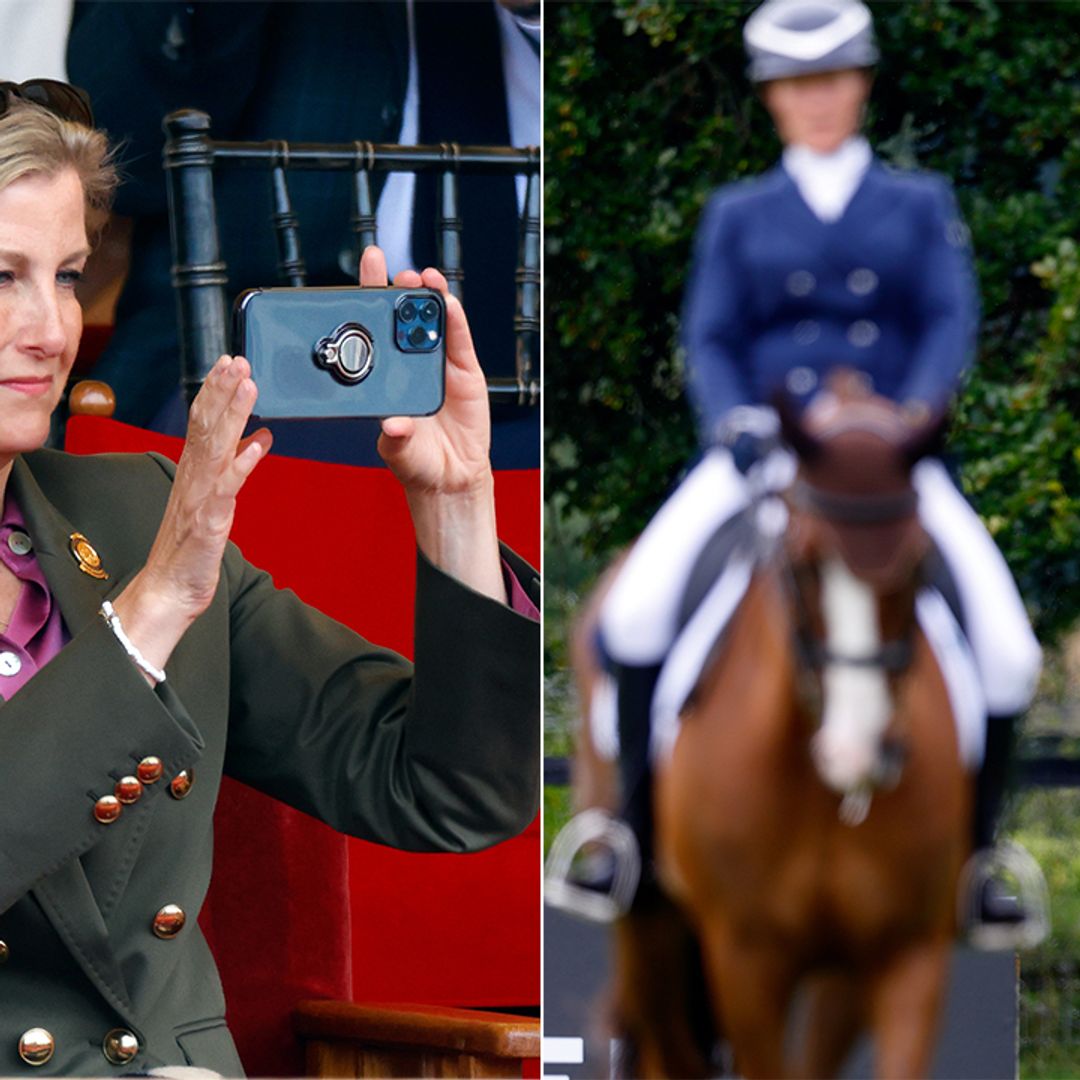 The royal mum squad: Princess Anne, Duchess Sophie and others caught cheering on their children