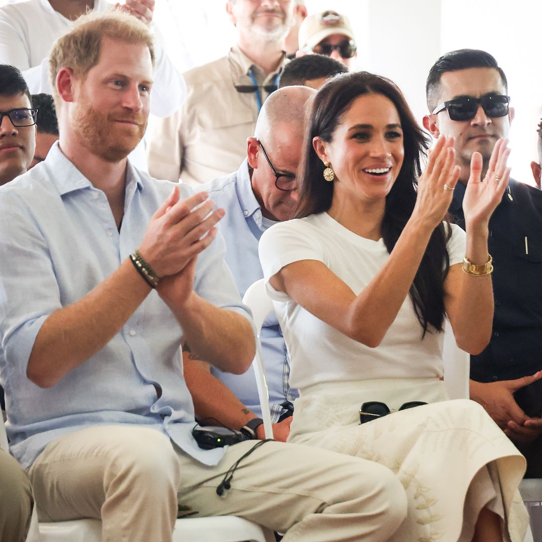 Prince Harry and Meghan Markle show discreet display of affection in new video