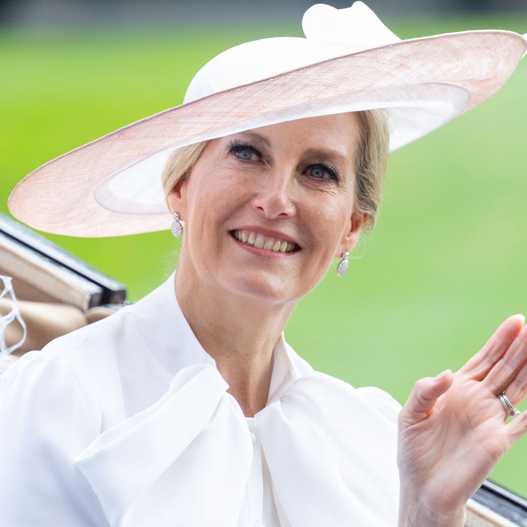 Duchess Sophie is splendid in silkiest bridal shirt and divisive heels