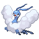 Imagen de Altaria macho o hembra en Pokémon Diamante y Perla