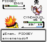 Un Pidgey envenenado en la segunda generación.