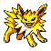 Imagen de Jolteon en Pokémon Amarillo