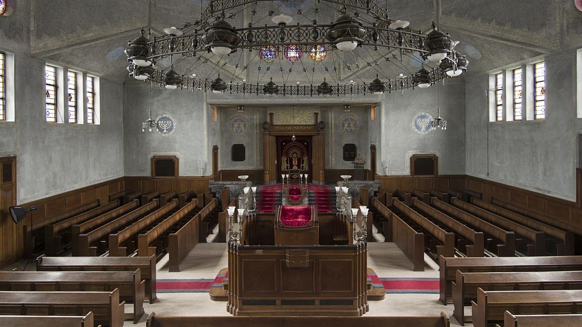 Die Synagoge in Enschede.