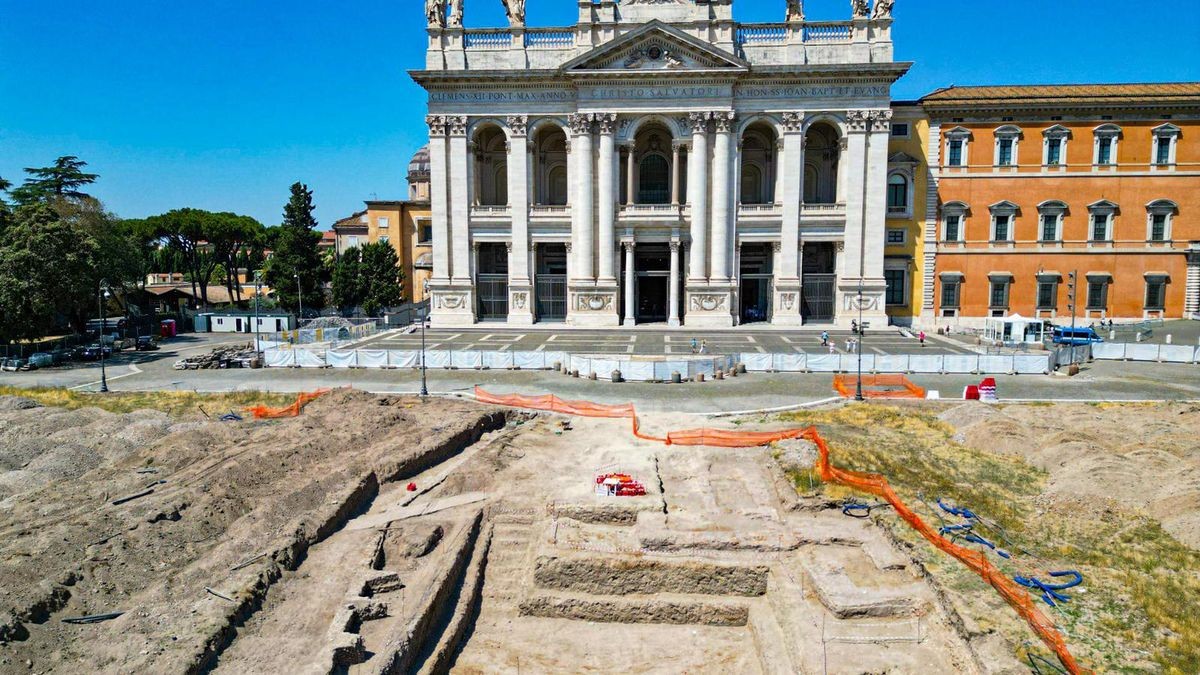 Ehemaliger Papst-Palast in Rom entdeckt