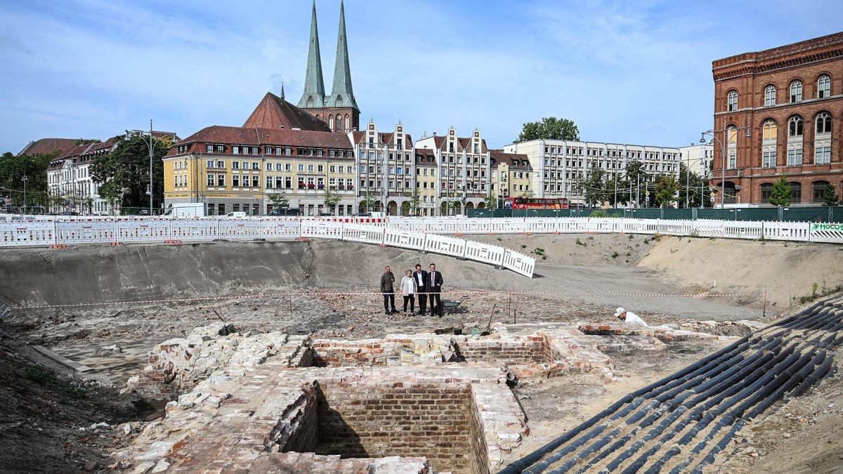 Grabungen am Molkenmarkt