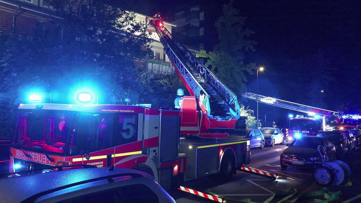 05.10.2024 ++Düsseldorf++ Wohnungsbrand in einem Mehrfamilienhaus mit umfangreicher Menschenrettung: 10 Bewohner und 1 Hund gerettetIn der Nacht kam es in Düsseldorf, auf dem Volkardeyer Weg, zu einem Wohnungsbrand in einem Mehrfamilienhaus mit umfangreicher Menschen- und Tierrettung.Insgesamt wurden 10 Bewohner und 1 Hund durch die Feuerwehr gerettet.Anbei die Pressemeldung der Feuerwehr Düsseldorf: